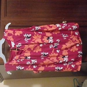 Sleeveless liz claiborne shirt